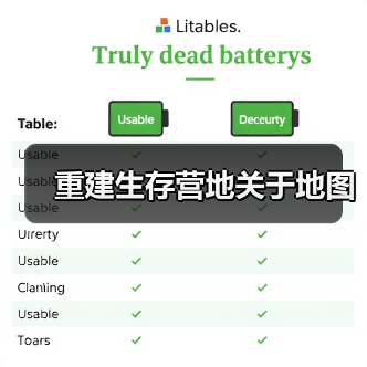 重建生存营地关于地图（图2）