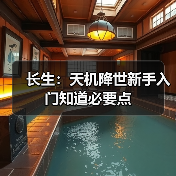 长生:天机降世新手入门知道必要点(图4) 长生:天机降世新手入门知道必要点(图4)