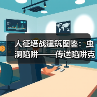 人征塔战建筑图鉴：虫洞陷阱——传送陷阱克制怪物推进（图3）