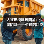 人征塔战建筑图鉴：虫洞陷阱——传送陷阱克制怪物推进（图2）