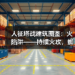 人征塔战建筑图鉴：火陷阱——持续火攻，蜘蛛克星