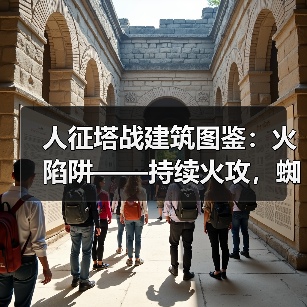 人征塔战建筑图鉴：火陷阱——持续火攻，蜘蛛克星（图3）