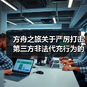 方舟之旅关于严厉打击第三方非法代充行为的公告(图1) 方舟之旅关于严厉打击第三方非法代充行为的公告(图1)
