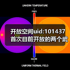 开放空间uid:101437 首次目前开放的两个武器空间（图2）