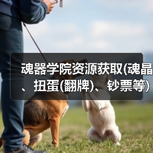 魂器学院资源获取(魂晶、扭蛋(翻牌)、钞票等)