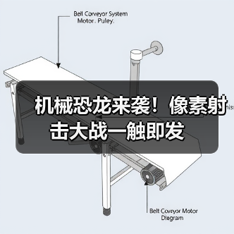 机械恐龙来袭！像素射击大战一触即发
