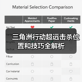 三角洲行动超远击杀位置和技巧全解析