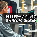 SG552突击步枪中近距离作战优选？弹道稳定高射速解析（图4）