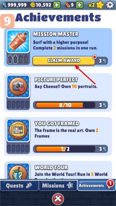 地铁跑酷手表版apk安装包(Subway Surf)