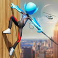 Stickman Ice Hero Crime City - Rope Hero(火柴冰英雄中文版游戏) v1.0安卓版