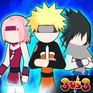 火柴人忍者3v3竞技场免广告版 v1.3最新版